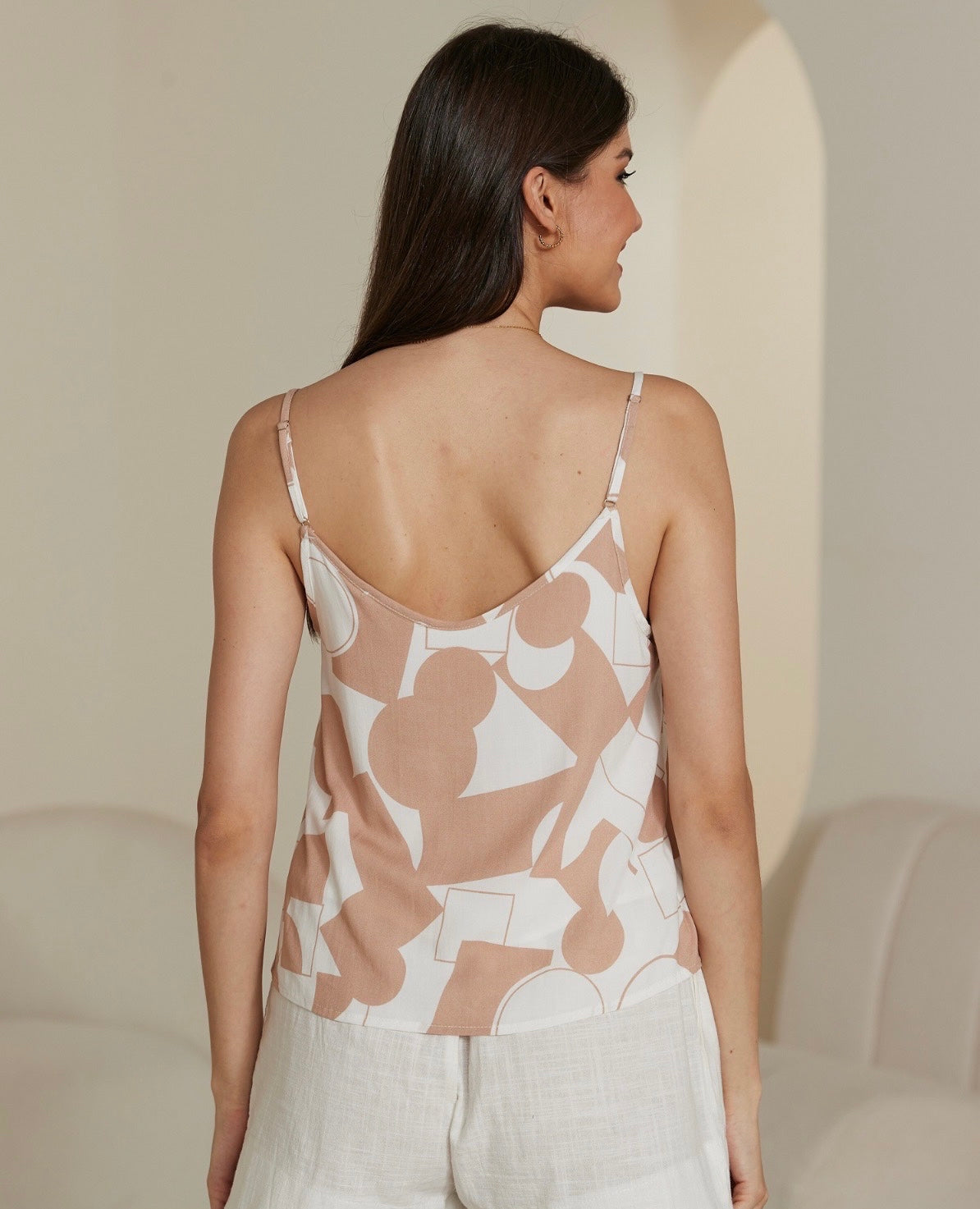 Luna Print Singlet