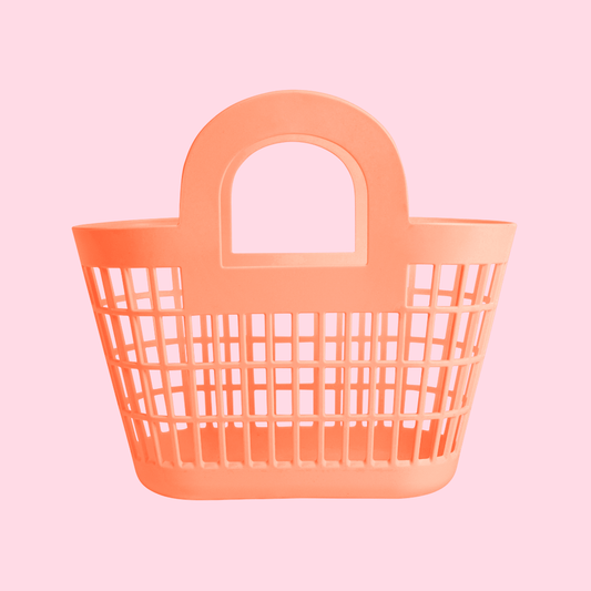 Rosie Jelly Basket | Peach
