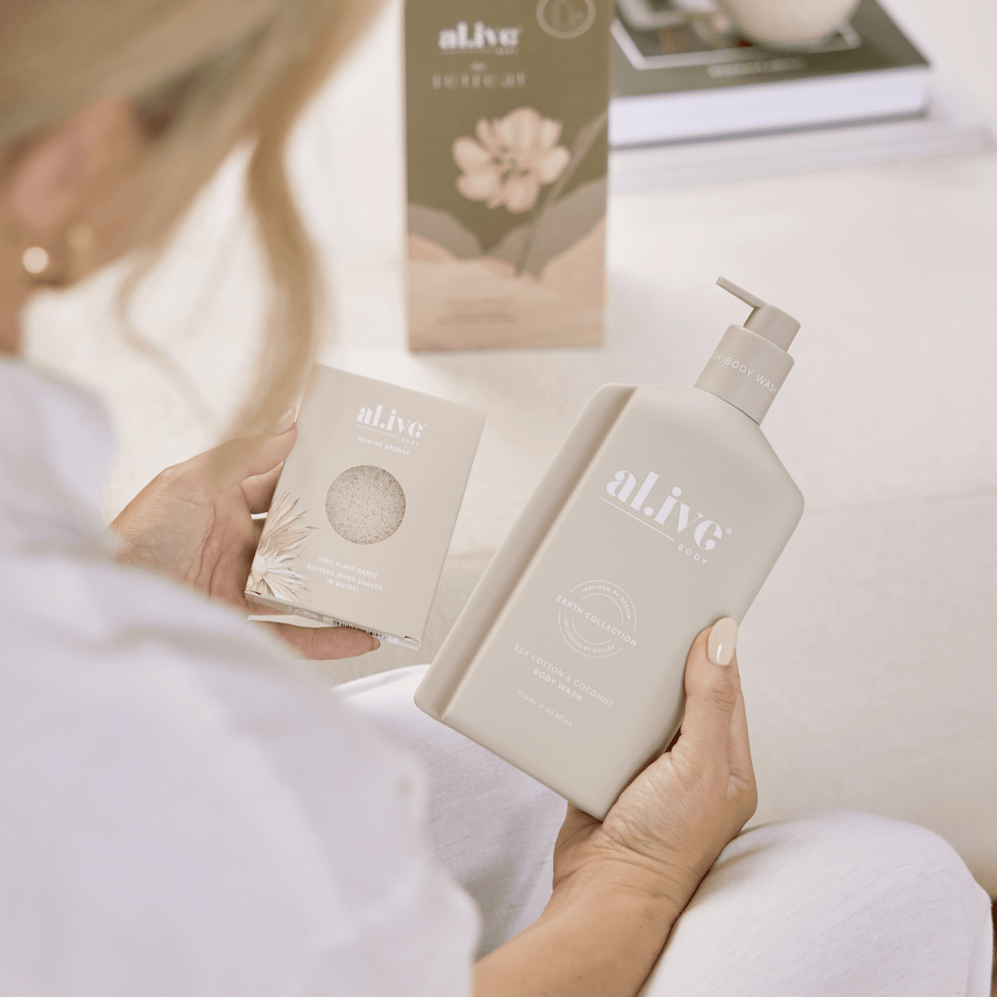 al.ive body | The Retreat Shower Gift Set Sea Cotton & Coconut