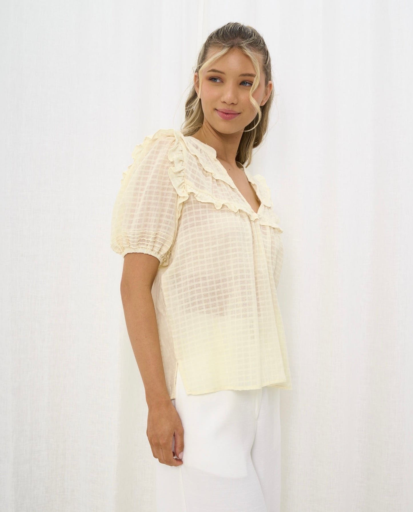Libby Shirt | Lemon