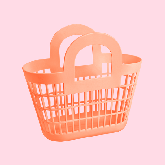Rosie Jelly Basket | Peach