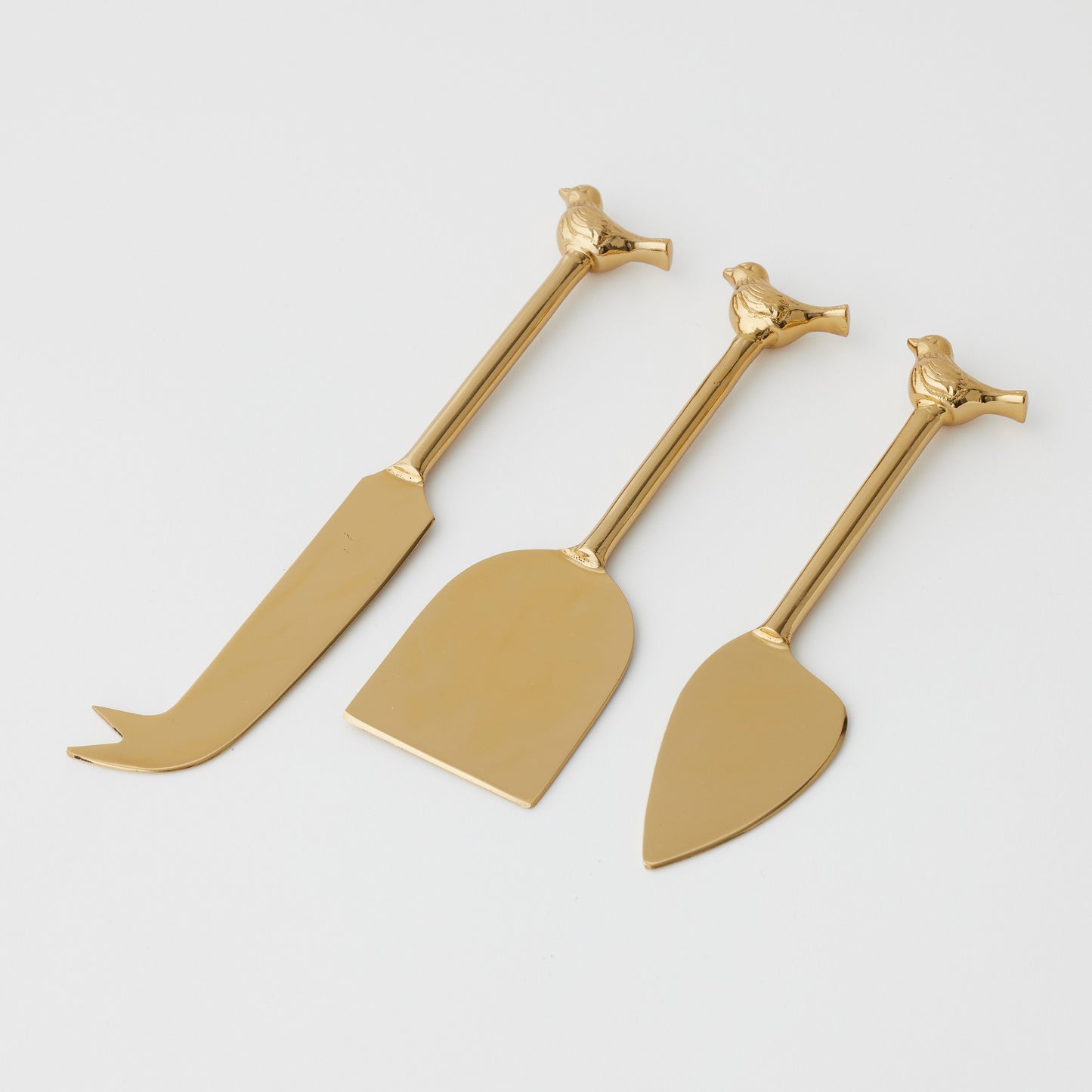 Cheese Knives Set of 3 | Birds