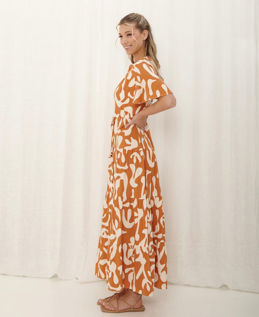 Elly Print Maxi