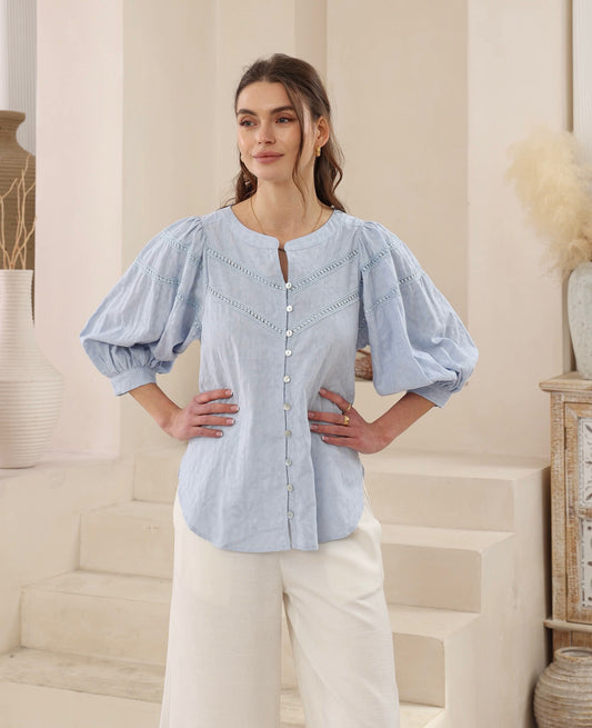 Iris Maxi | Charlotte Shirt