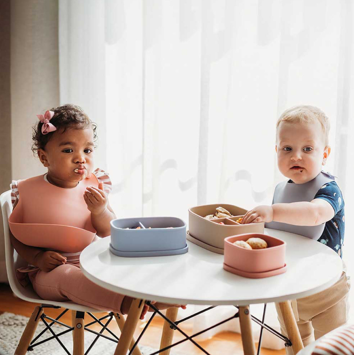Silicone Large Lunch Box | Rose