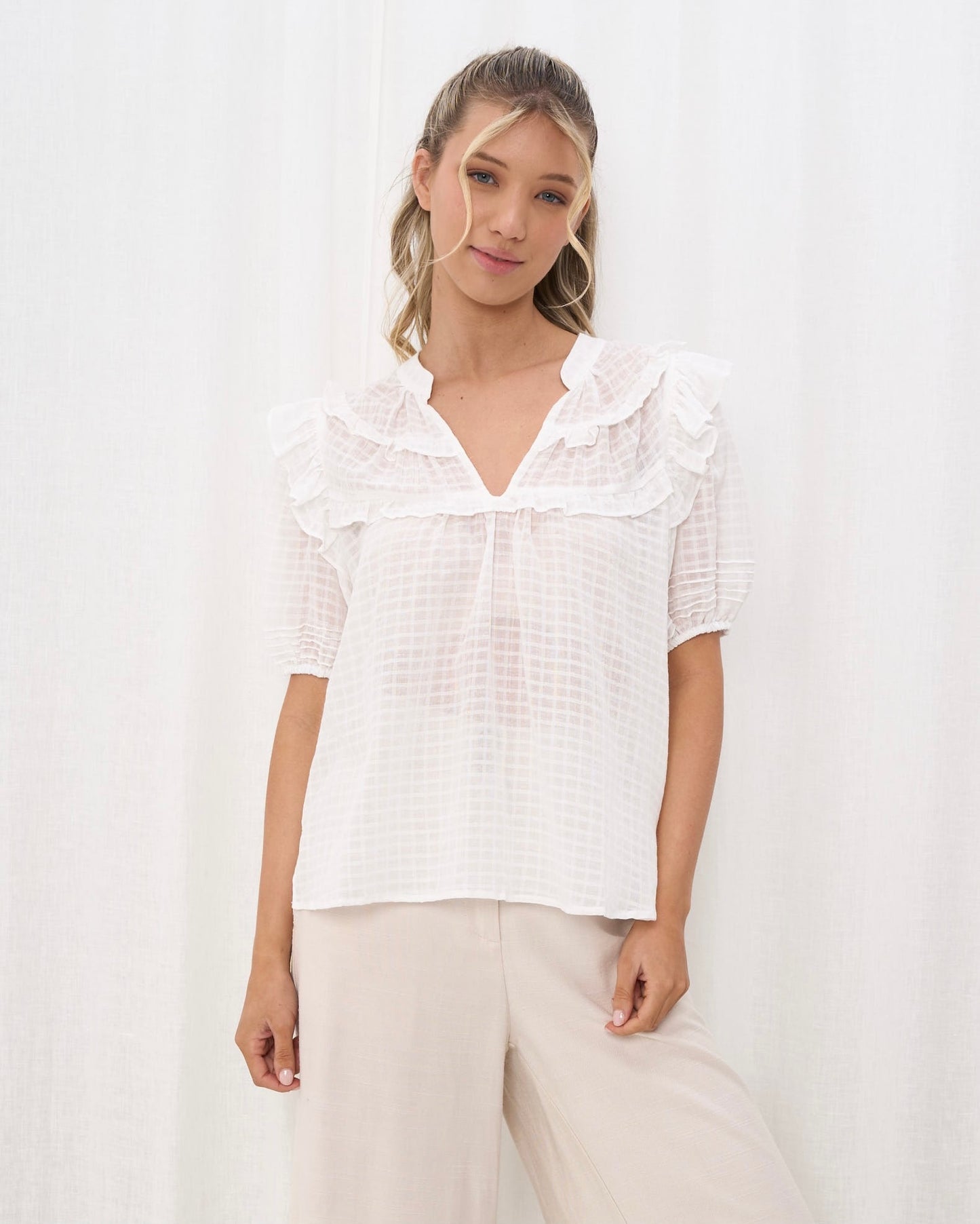 Libby Shirt | White