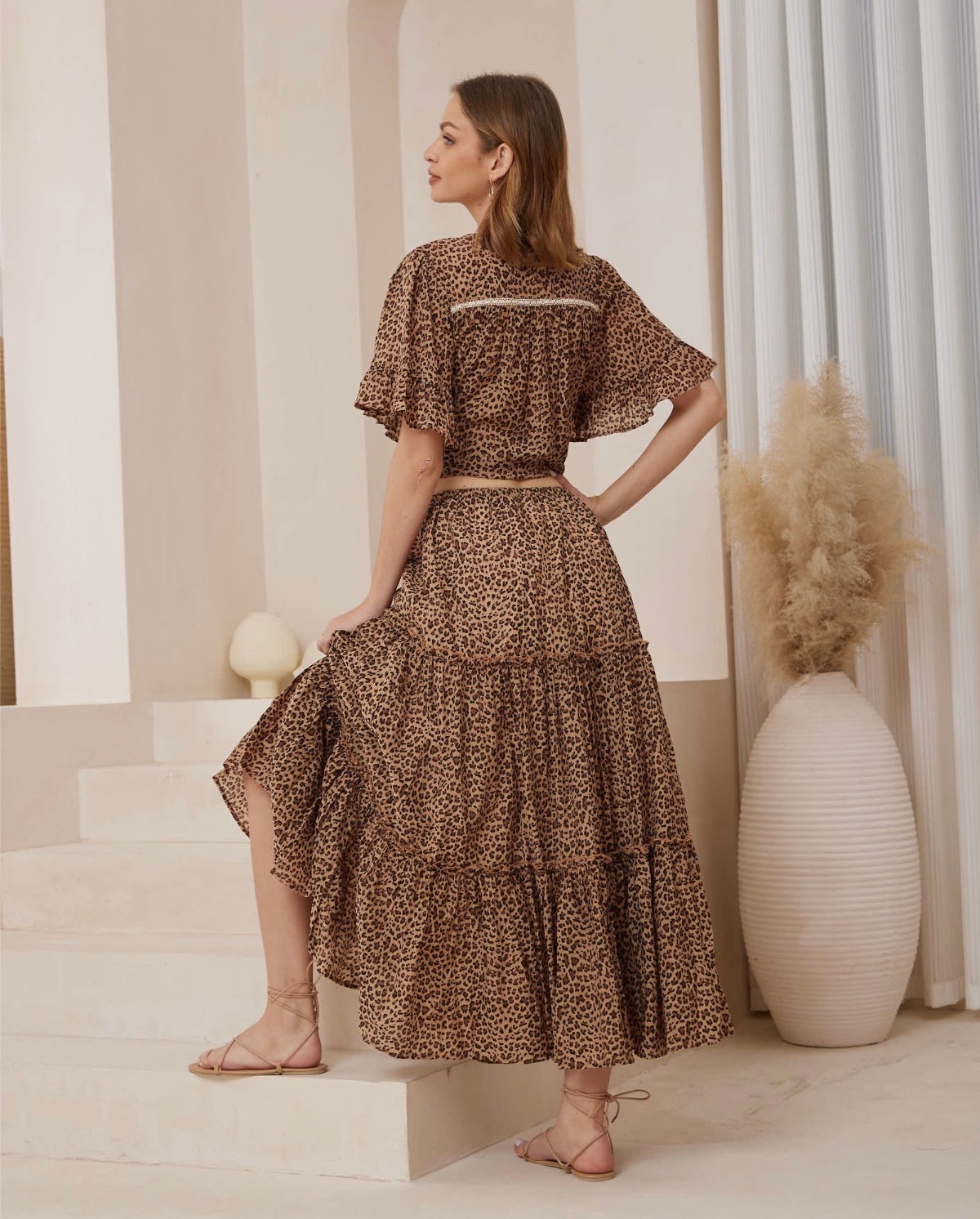 Maxi Skirt | Leopard