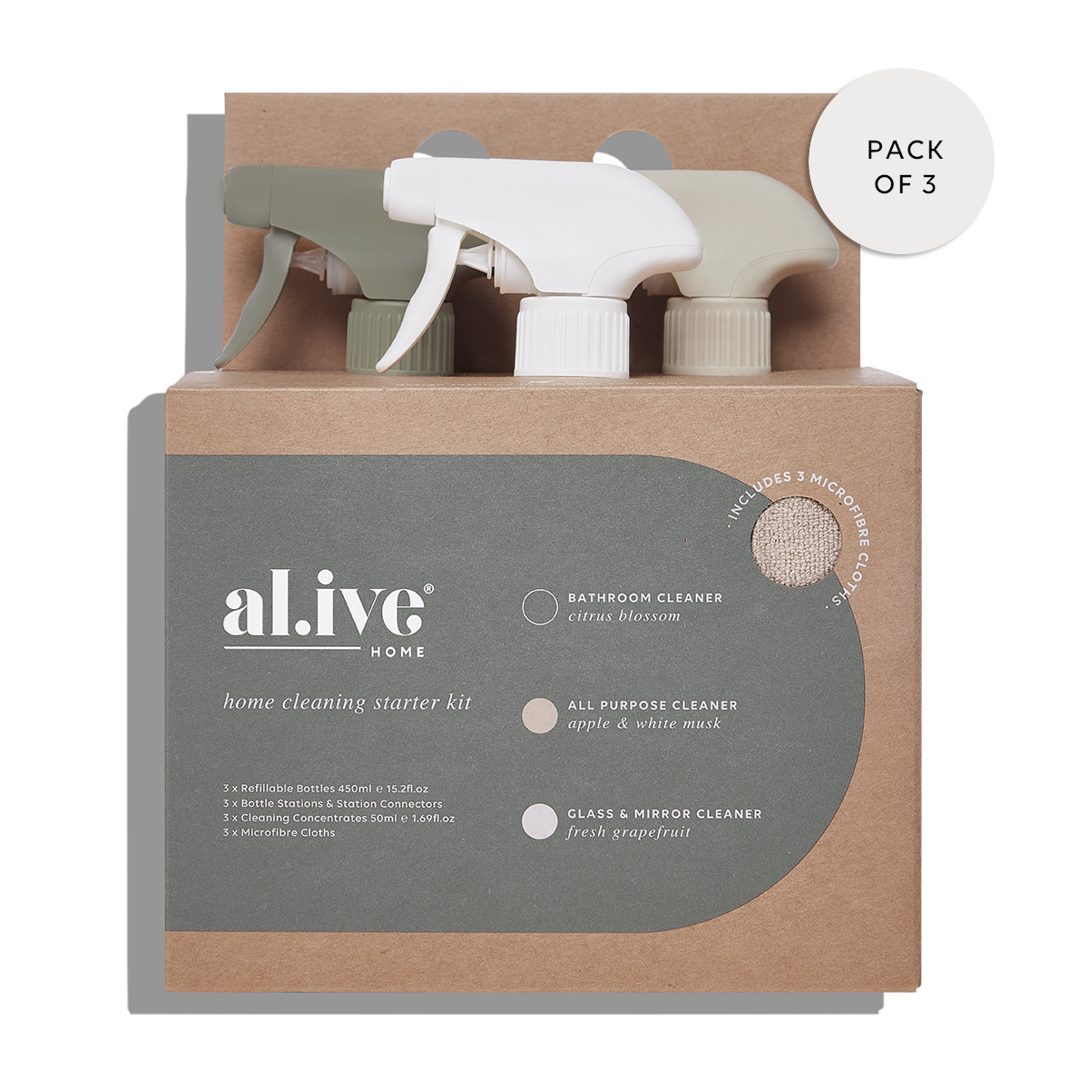 al.ive body | Home Cleaning Starter Kit