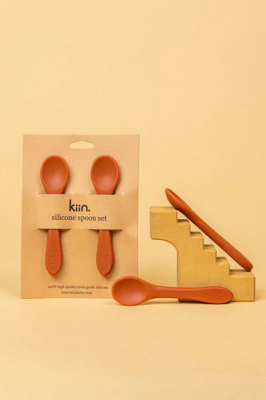 Silicone Spoon Twin Pack | Rust