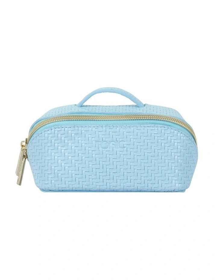 Herringbone Beauty Bag | Bluebell