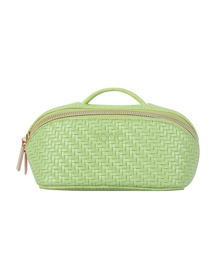 Herringbone Beauty Bag | Pistachio