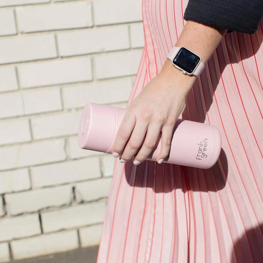 Frank Green Reusable Ceramic Cup | 475ml Blushed