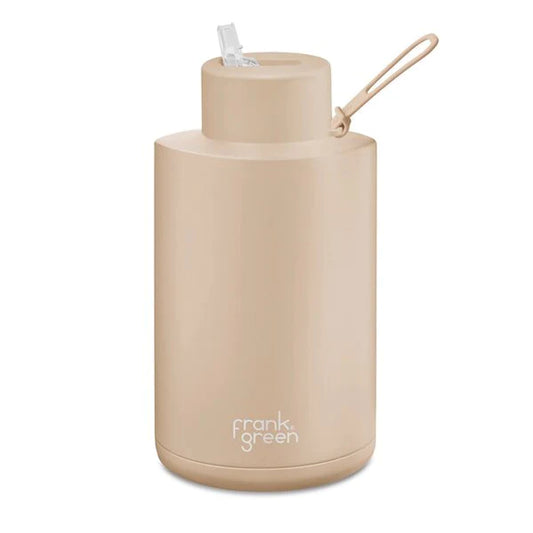 Frank Green Reusable Bottle | 2Ltr Soft Stone