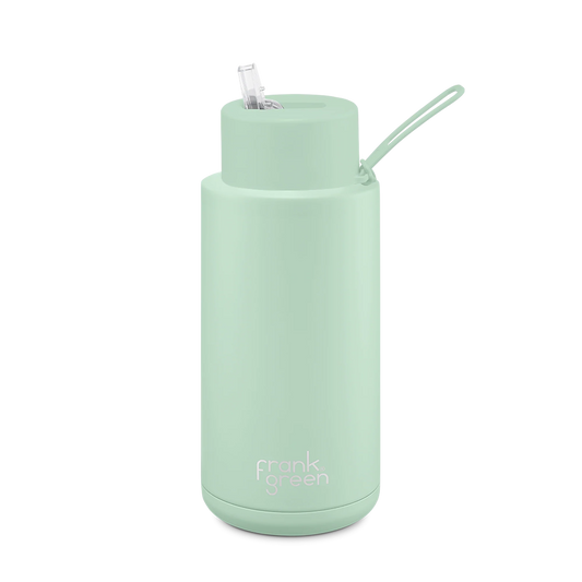 Frank Green Reusable Bottle | 1Ltr Mint Gelato