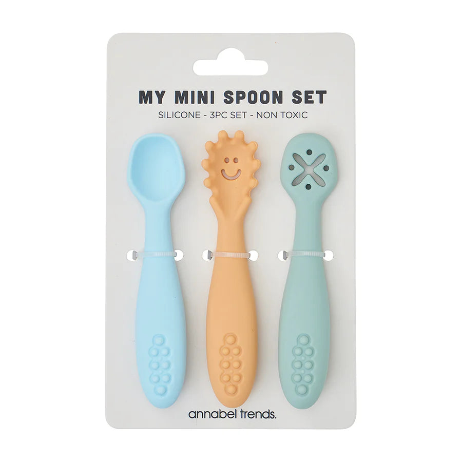 Silicone Cutlery Set (3pce) | Seaside