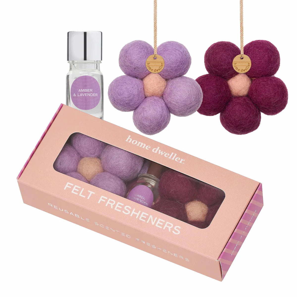 Felt Fresheners | Amber & Lavender