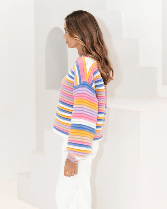 Charlotte Stripe Knit | Multi
