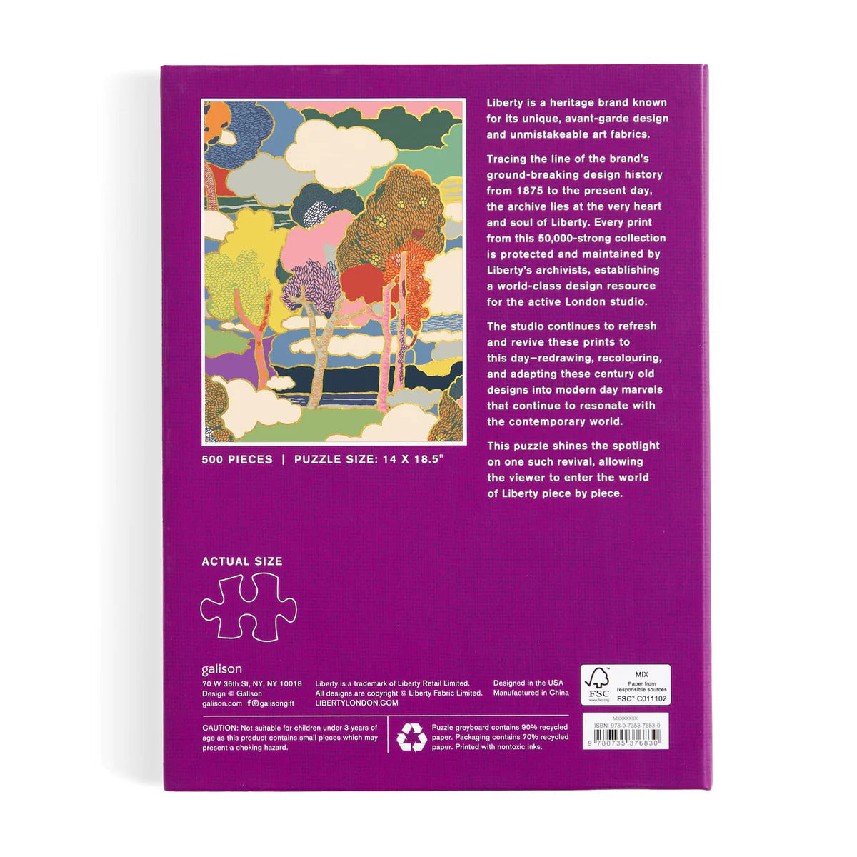 Liberty Prospect Road Book Puzzle | 500pc