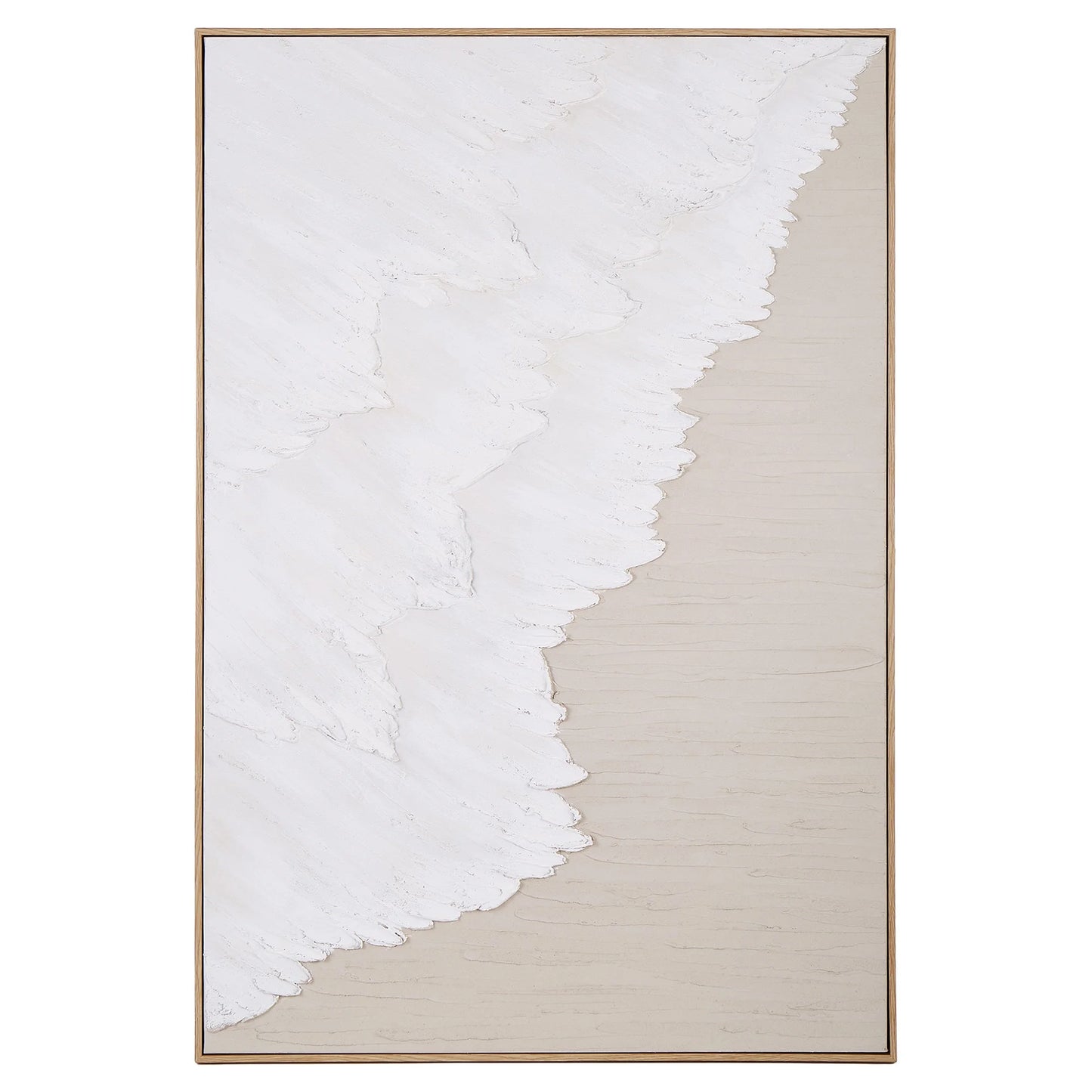 Ava Hand Painted Abstract Canvas | 80 x 118cm