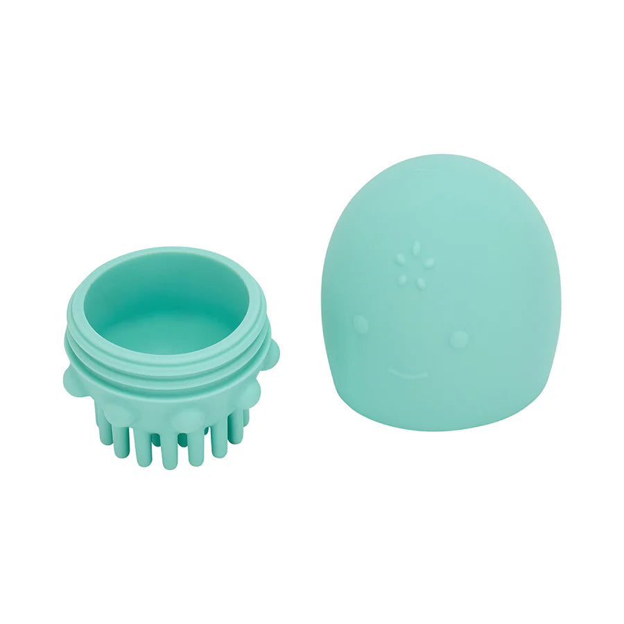 Silicone Bath Toy Brush | Rocket & Squid