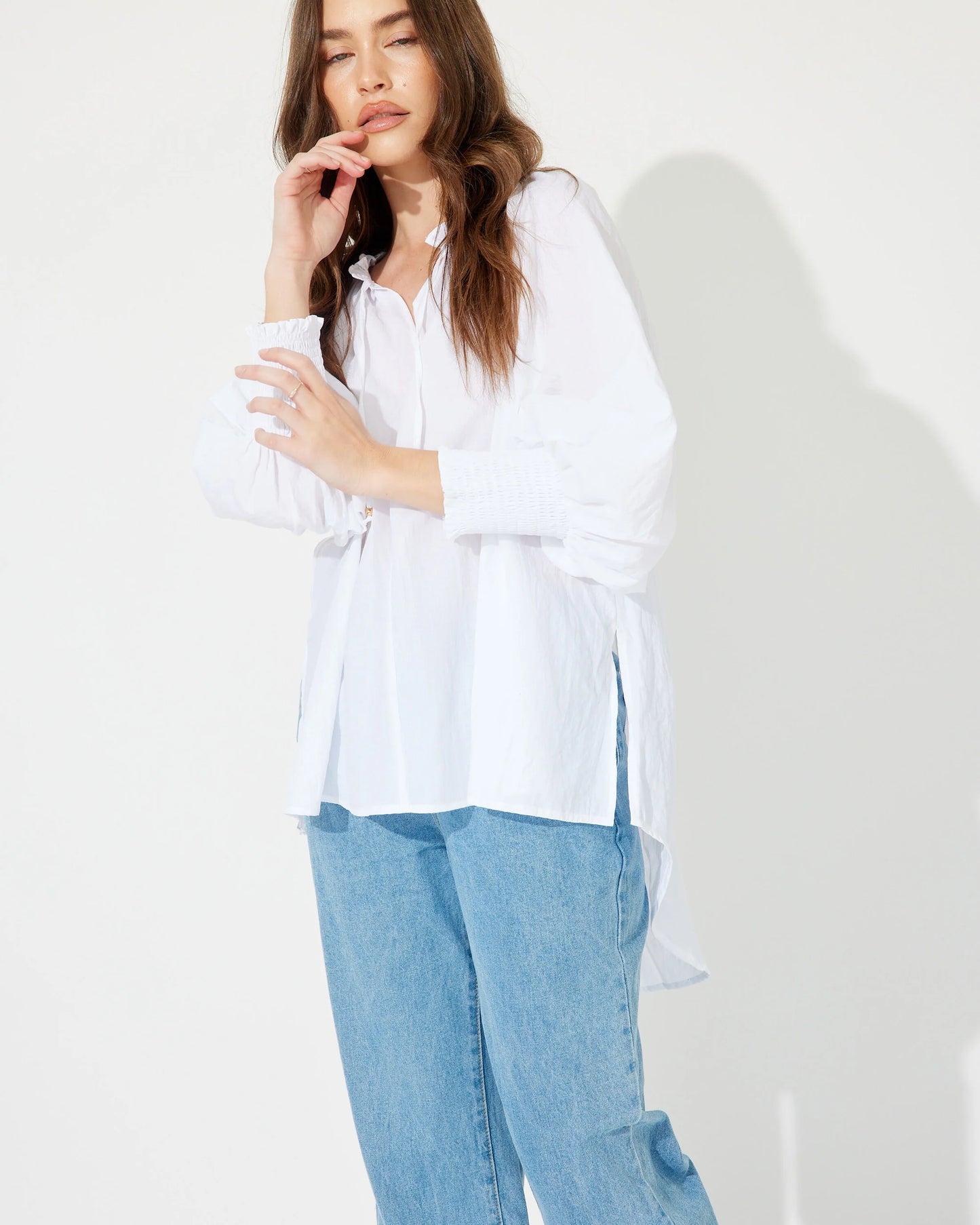 Isabella Blouse | White