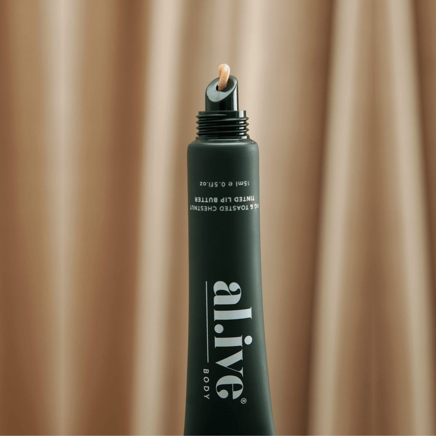 al.ive body | Christmas Lip Butter Bauble - Fig & Toasted Chestnut