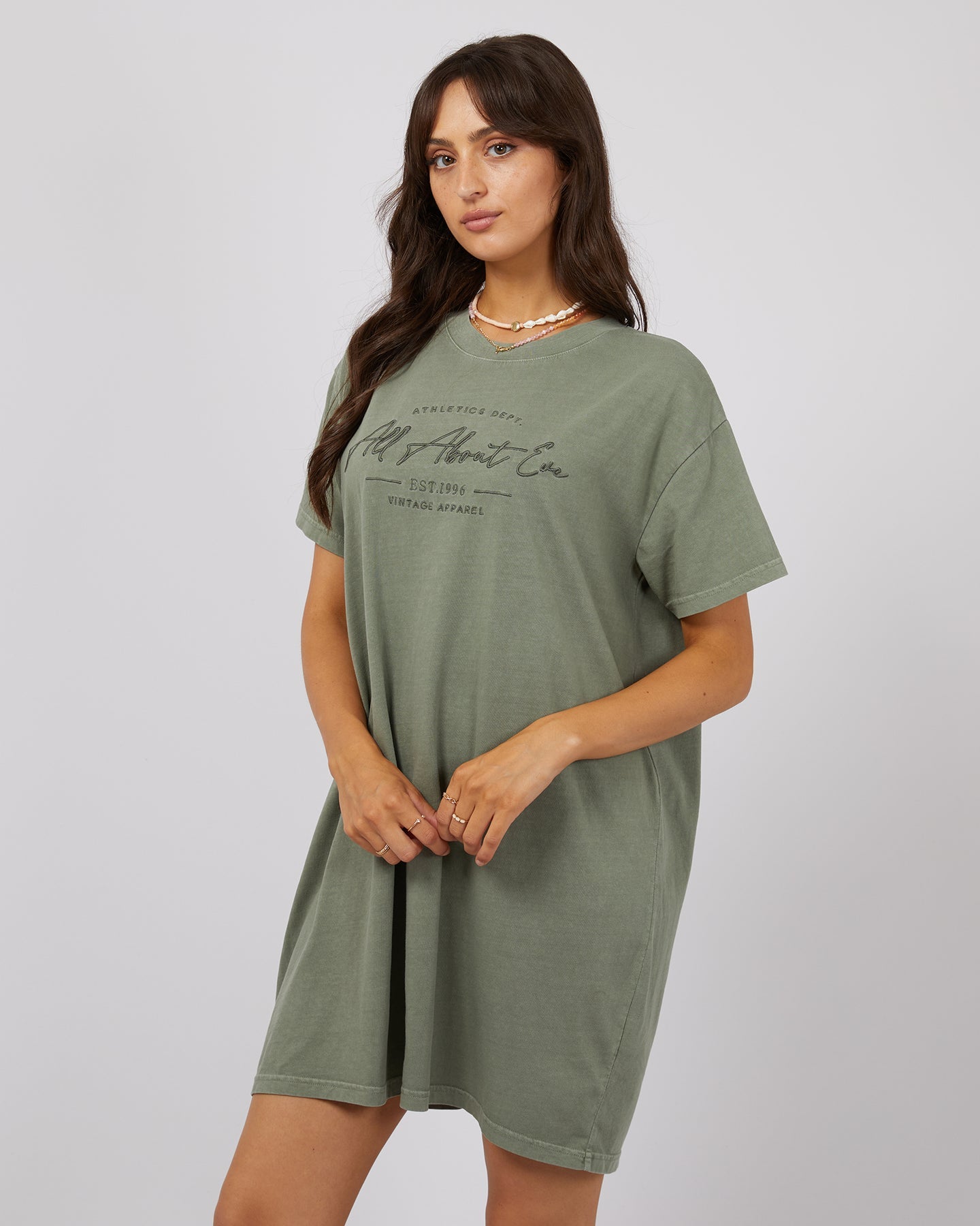 Classic Tee Dress | Khak