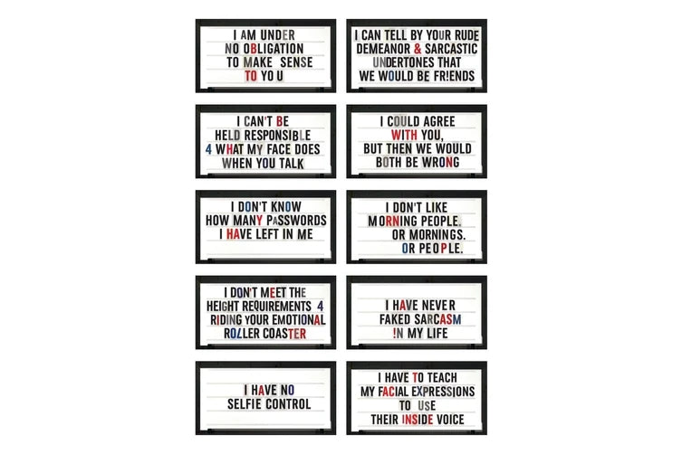 Daily Marquee Desk Flip Book