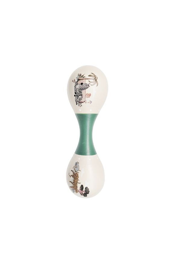 Zebra & Cheetah Double Maracas Musical