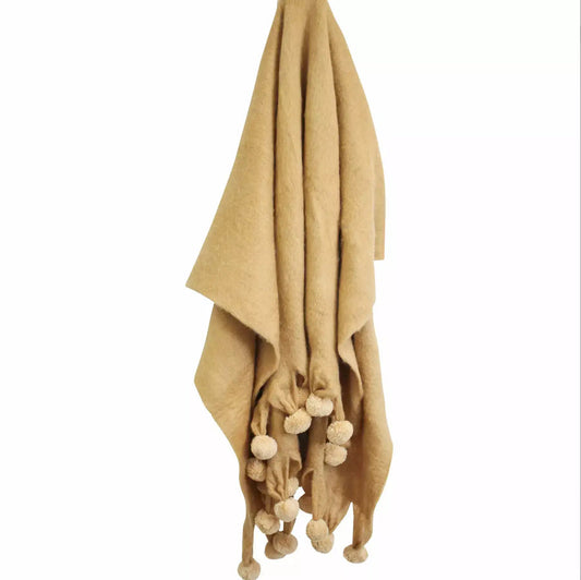 Orient Splice Throw | Mustard