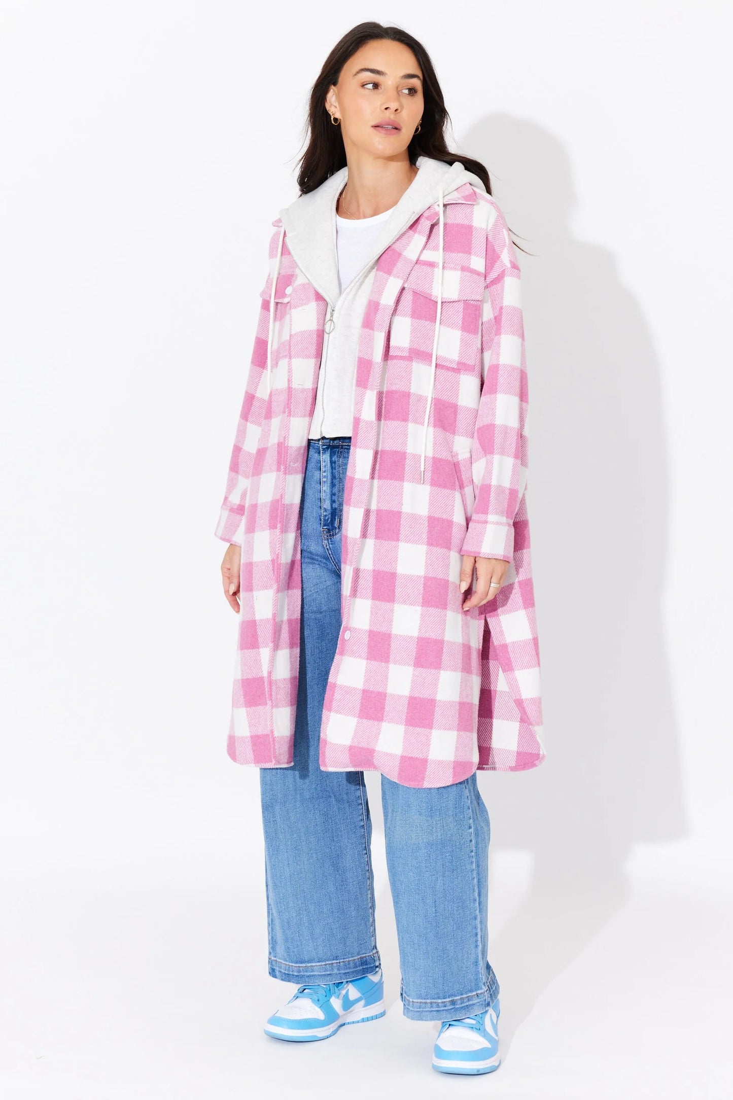 BTL | Candice Shacket Pink
