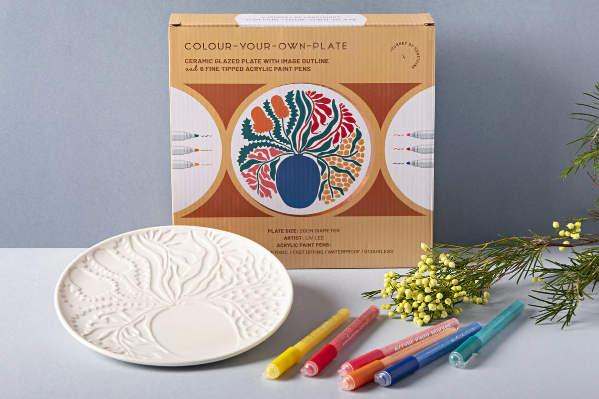 Colour Your Own Plate