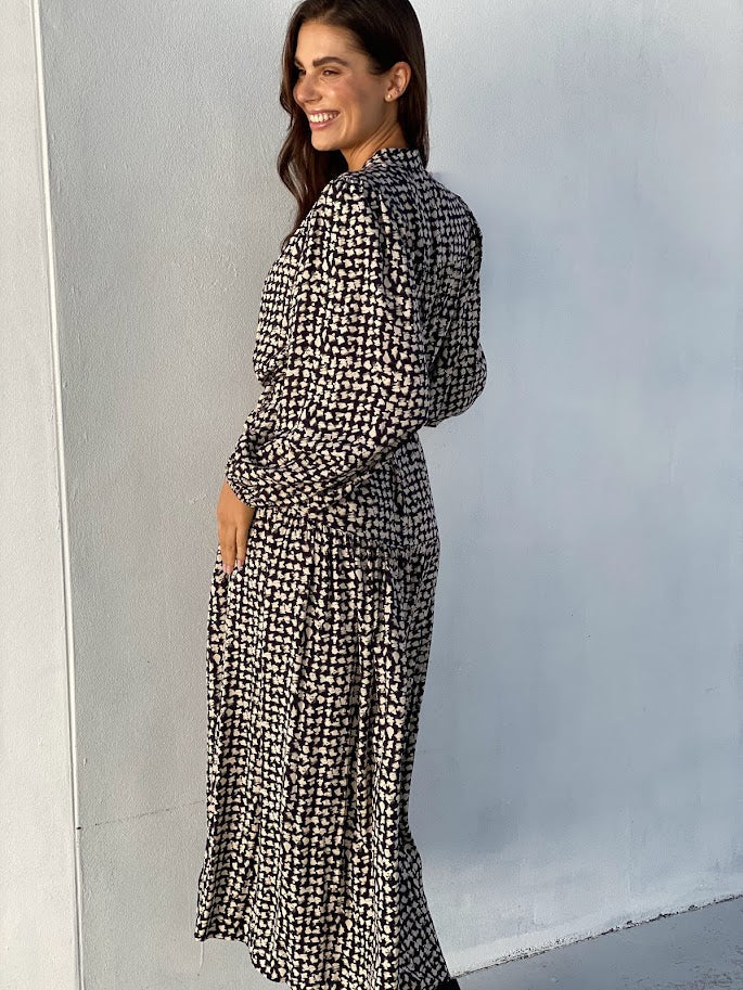 Tegan Balloon Sleeve Dress