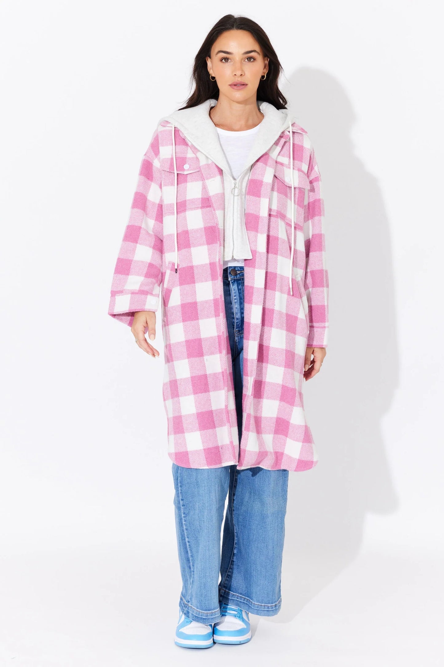 BTL | Candice Shacket Pink