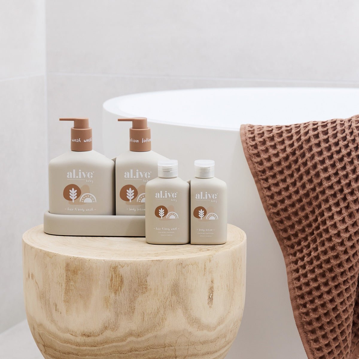 al.ive body | Little Traveller Wash & Lotion Travel Set