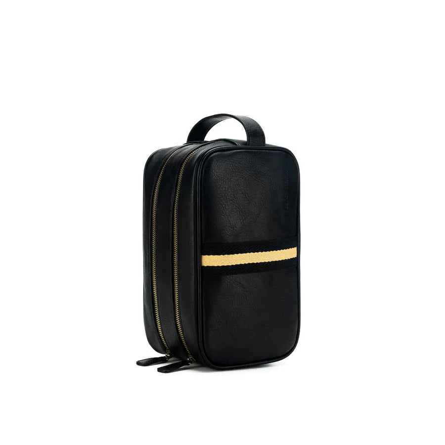 Hugo Wash Bag | Black & Cream