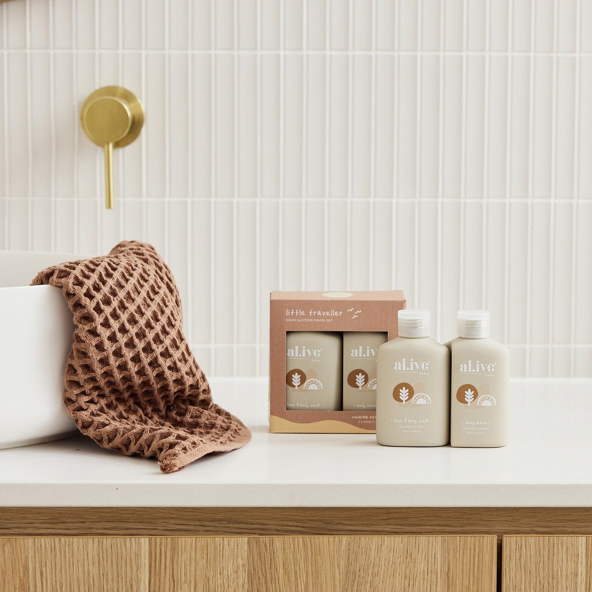 al.ive body | Little Traveller Wash & Lotion Travel Set