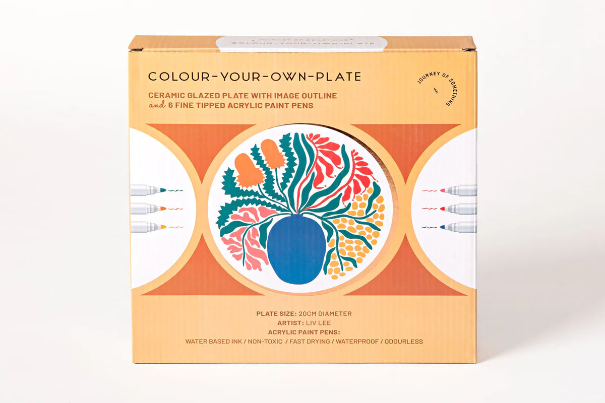 Colour Your Own Plate