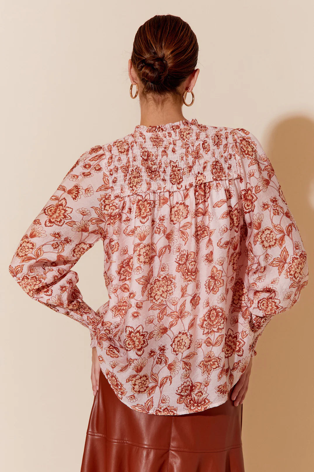 Carly Print Top