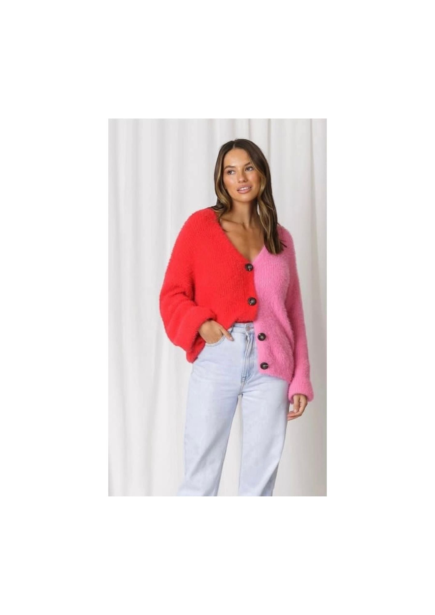 Love Lily | Scarlet Pink/Red Knit