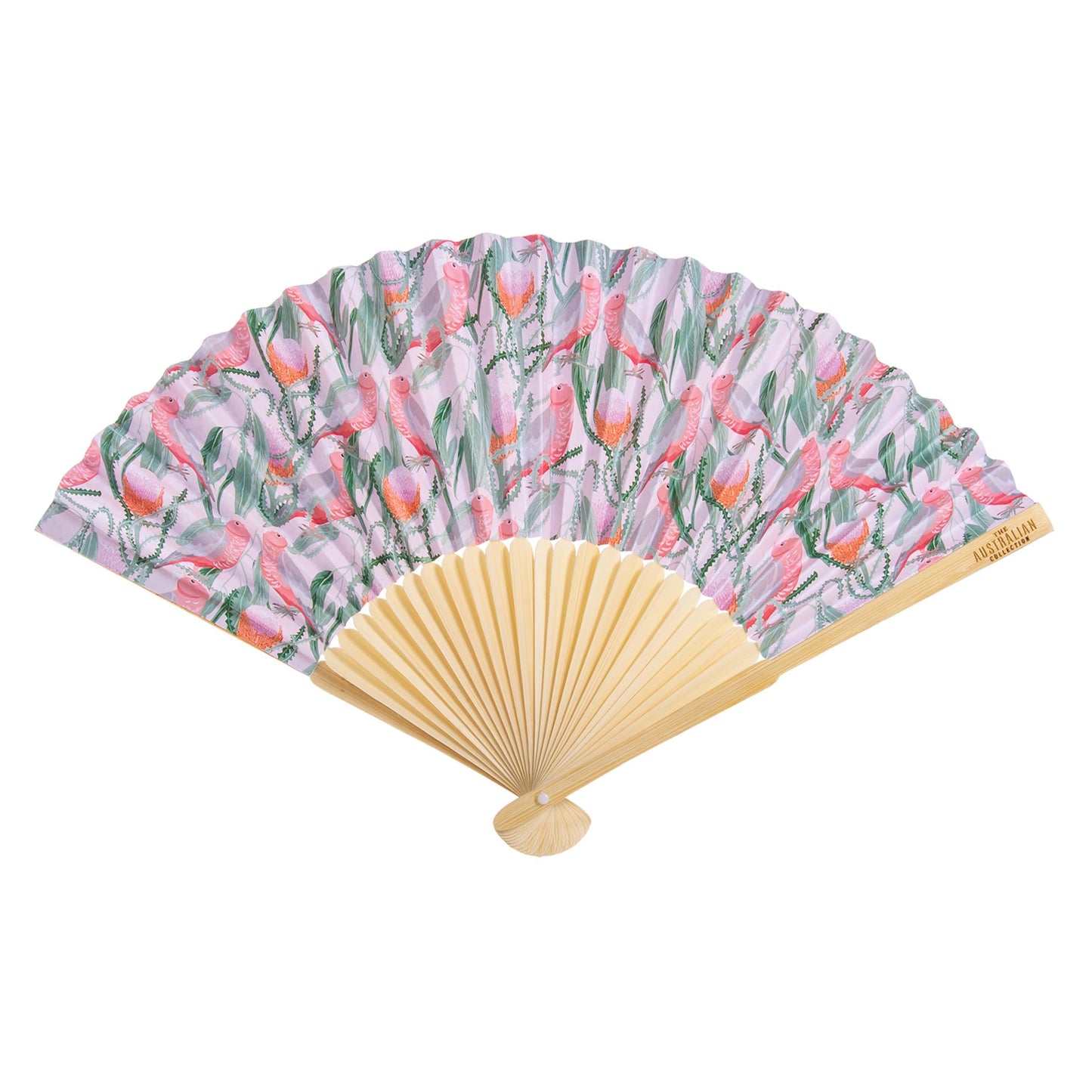 Native Bird Bamboo & Paper Fan | Assorted Styles
