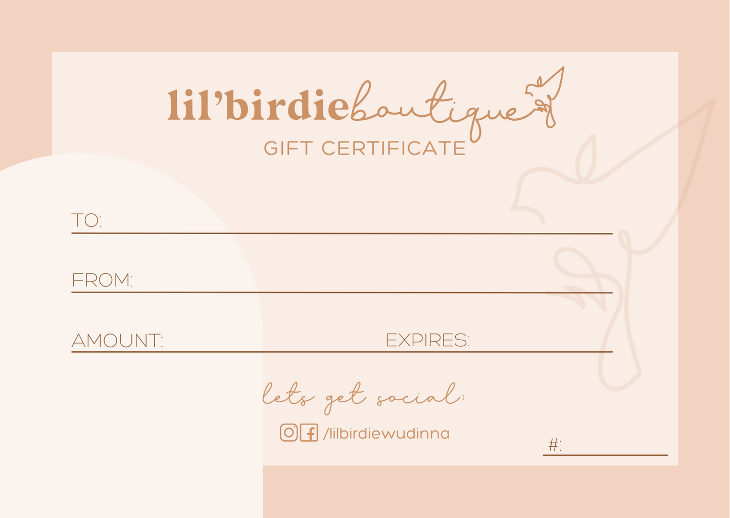 Gift Certificate