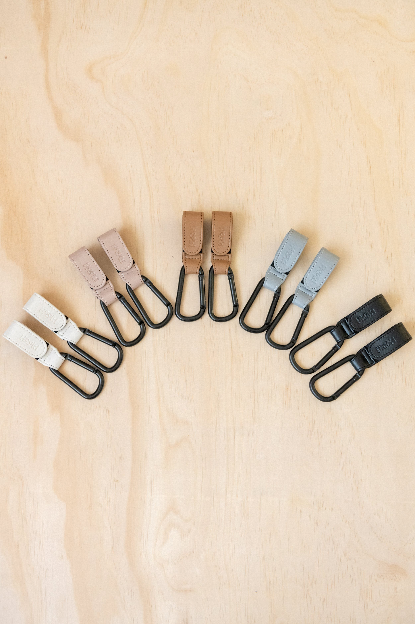 Duo Pram Hook Clip Set | Assorted Colours