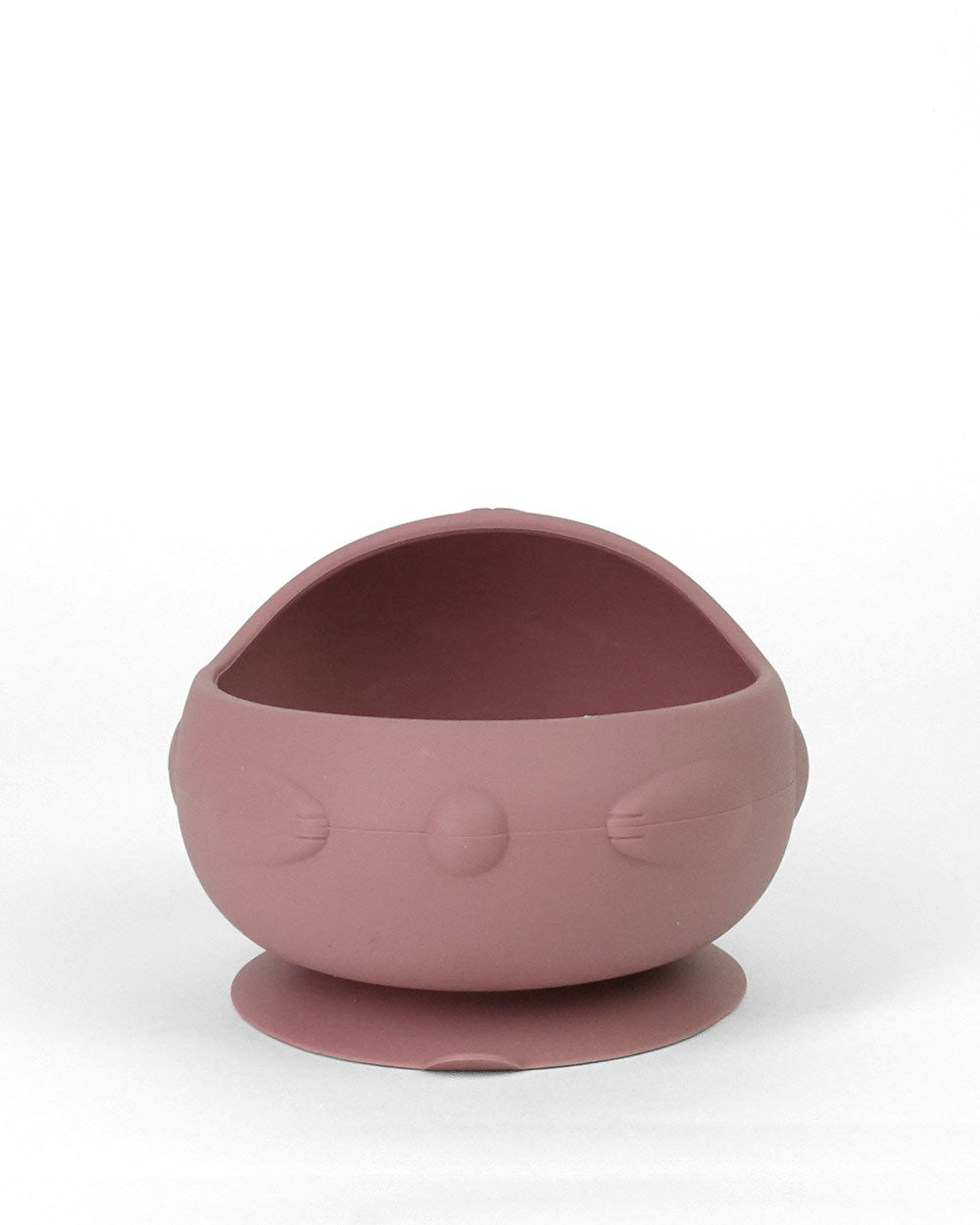 Bunny Silicone Suction Bowl w/ Cutlery | Raspberry