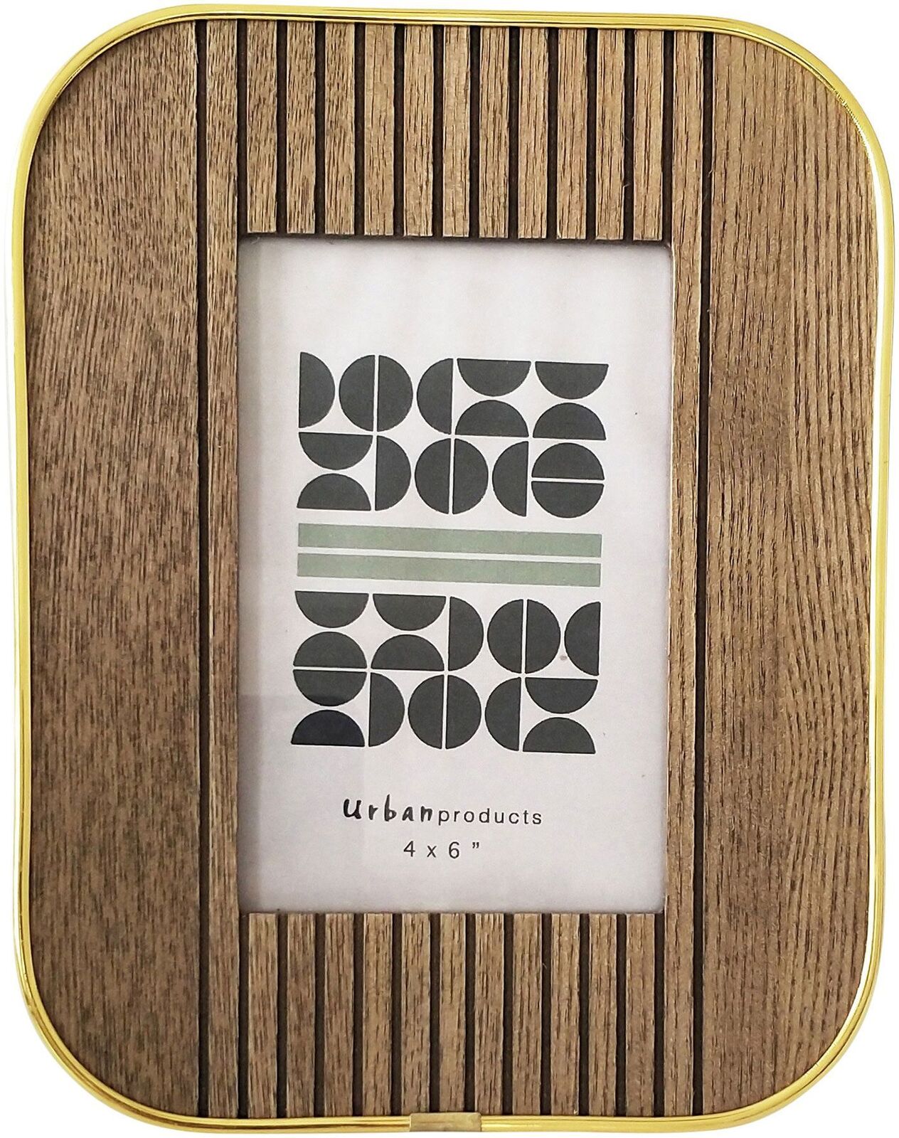 Retro Wooden Frame Natural (4x6)