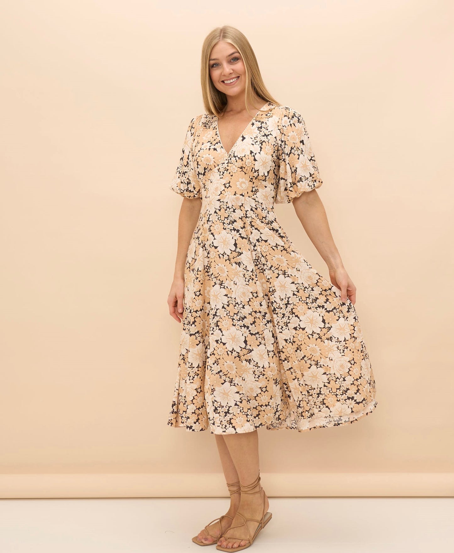 Tara Maxi Dress Floral