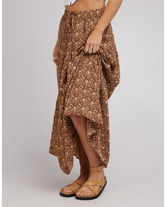 All About Eve | Harper Floral Maxi Skirt