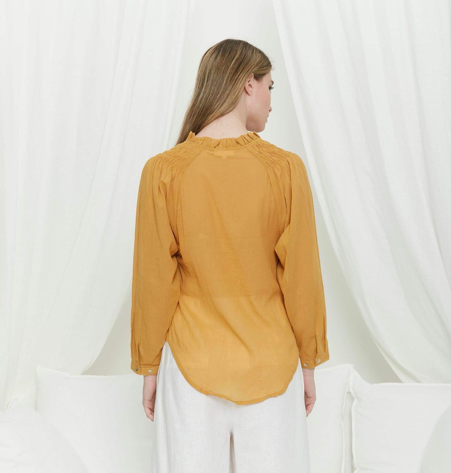 Iris Maxi | Isla Top in Mustard