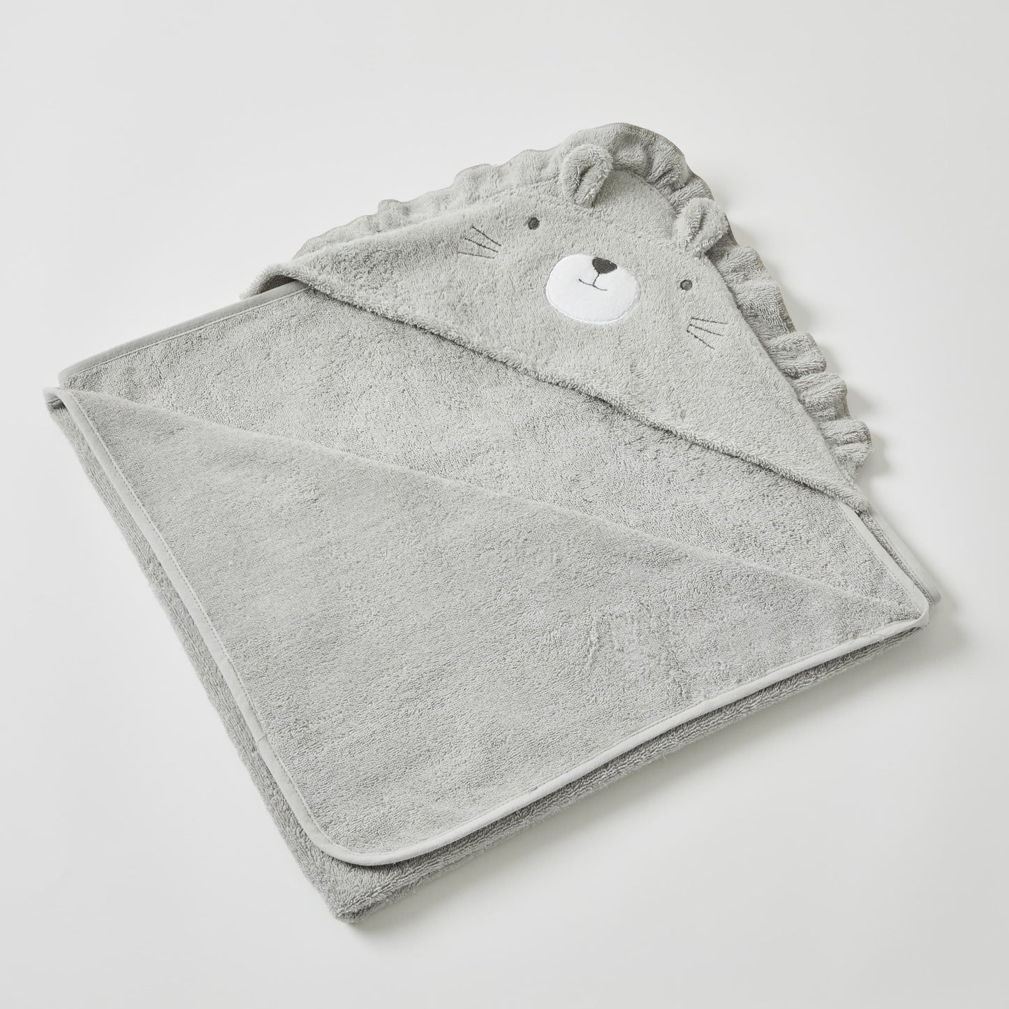Edgar Lion Baby Hooded Towel