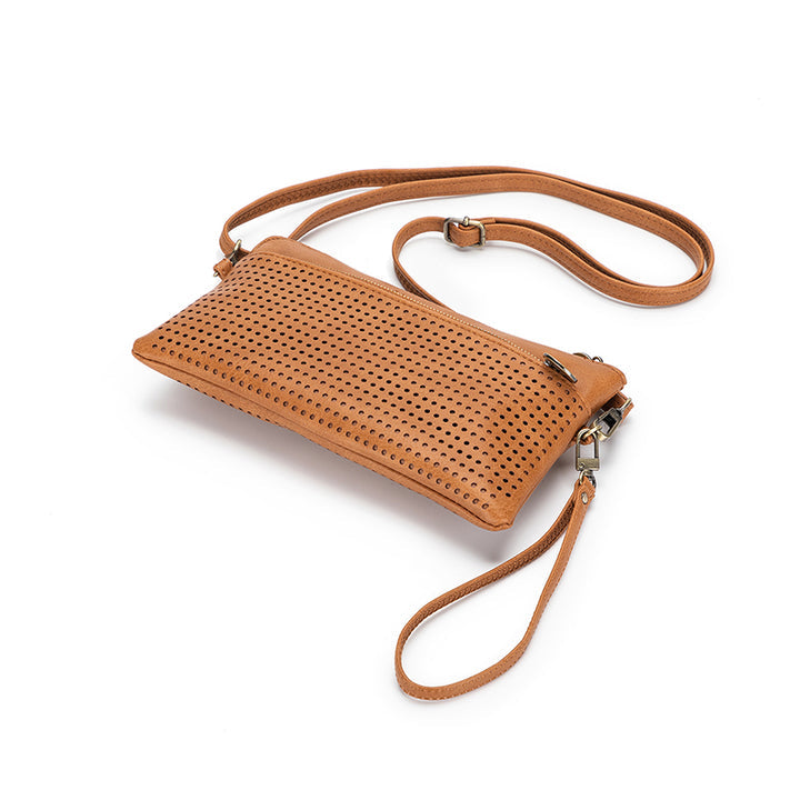 Nina Clutch/Crossbody Bag | Tan
